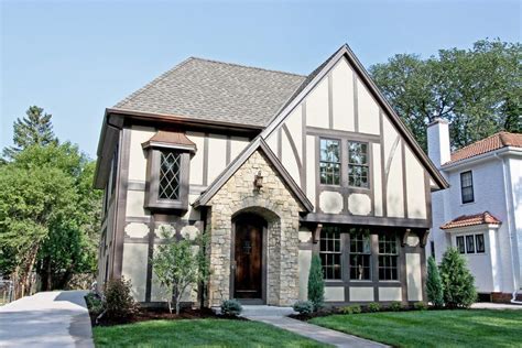 siding options for tudor style house|updating a tudor exterior.